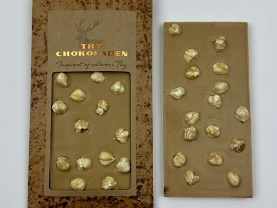 Dulcey chokolade m. Ristede hasselnødder
